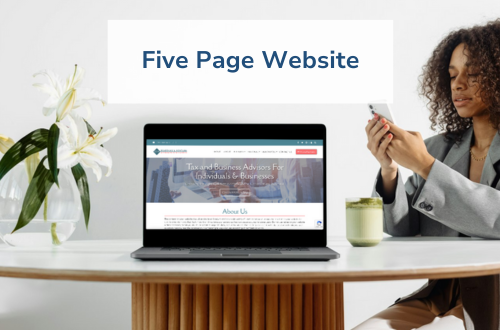 Logo ofFive Page Website Set Up | We Build It For You